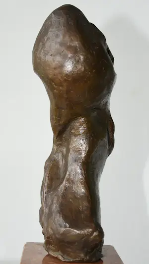 Eugene Dodeigne - Bronzen abstract sculptuur - 1986 kopen? Bied vanaf 300!