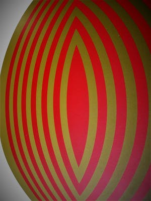 Rob Schotman - Intrigerend jaren 60 PoP Art Litho - Circum-Centrisch - gesigneerd kopen? Bied vanaf 10!