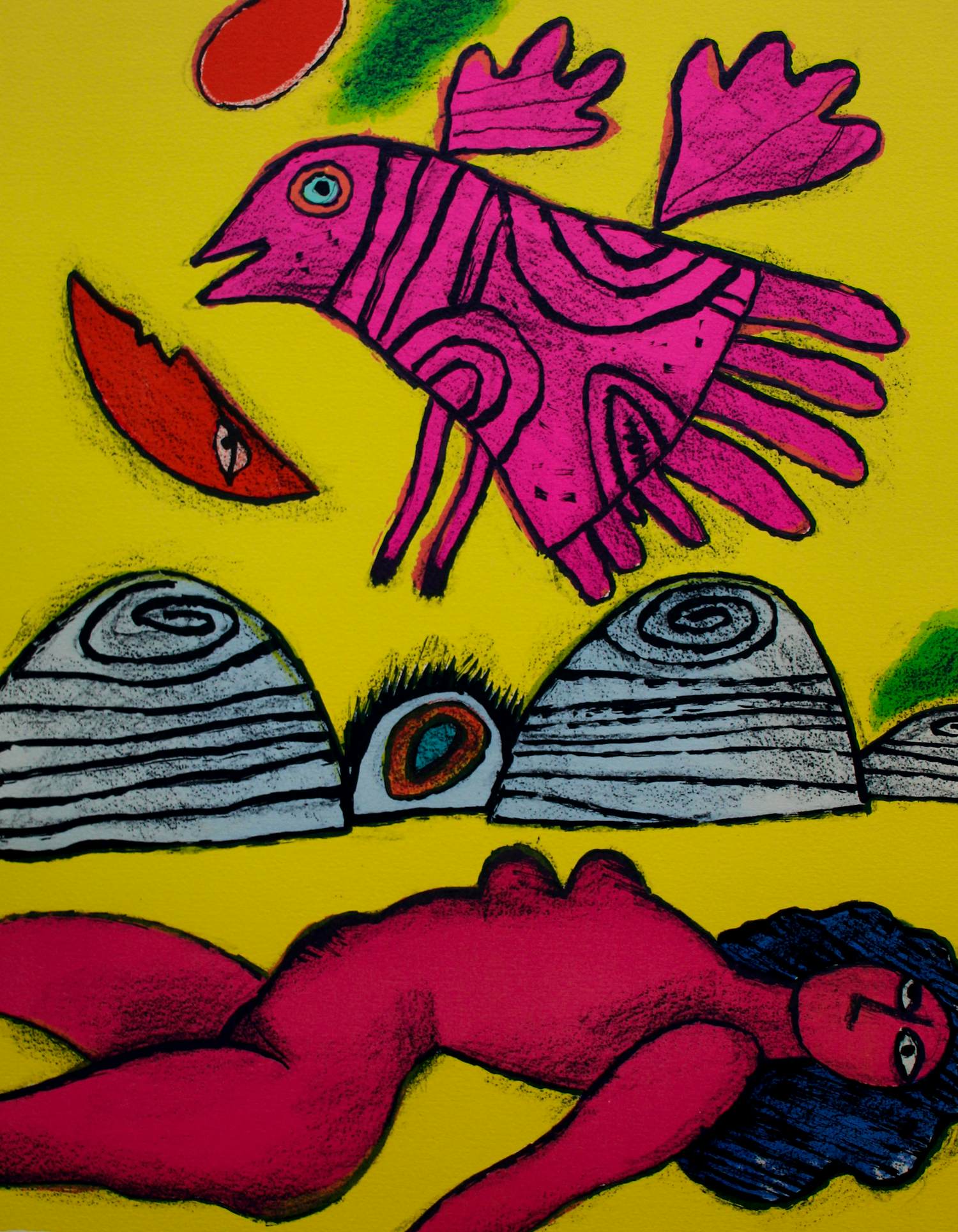 AcheterCorneille - Litho: Mémoire de Bali - 1993? Enchérissez de 250!