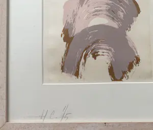 Jac Gijzen - handgesigneerde zeefdruk | 'Negenluik abstract' | 1997 kopen? Bied vanaf 10!