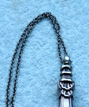 Paul Redeker - zilveren object met ketting kopen? Bied vanaf 65!