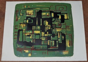 Wim Motz - Abstract kopen? Bied vanaf 40!