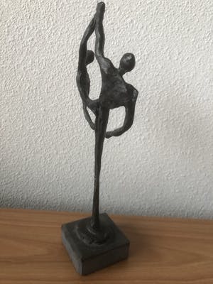 Brons (Onbekend) - Prachtig beeld " SAMEN " kopen? Bied vanaf 35!