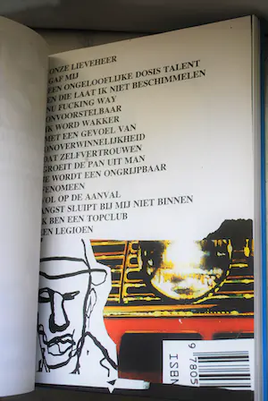 Herman Brood - klok, zeefdruk, bus, 2 boeken kopen? Bied vanaf 120!