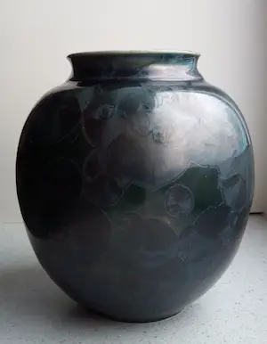 Sid Oakley - Vaas - Kristallijn glazuur - Handgesigneerd kopen? Bied vanaf 50!