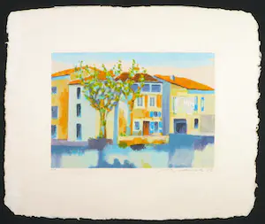 Willem Brauck - Zeefdruk, Evian kopen? Bied vanaf 1!