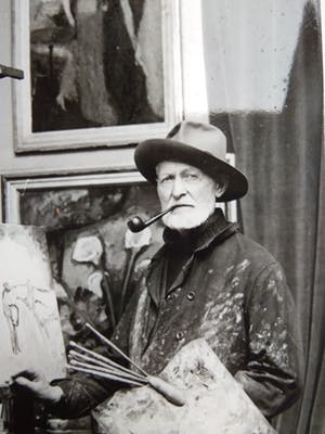 Jo Bokma - Jo Bokma, Portret Kees van Dongen in Parijs, ca. 1949 kopen? Bied vanaf 75!