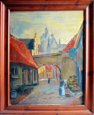 Niet of onleesbaar gesigneerd - W. Schoot ? verkocht voor € 1!