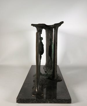 Wim Rijvers - Brons en hardsteen, Zonder titel kopen? Bied vanaf 650!