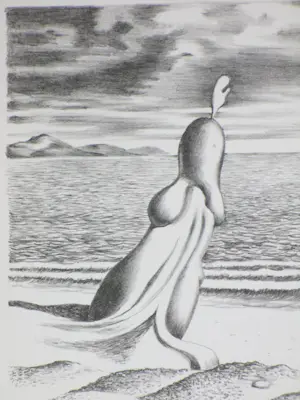 Joop Moesman - Windkracht Acht - Litho kopen? Bied vanaf 140!