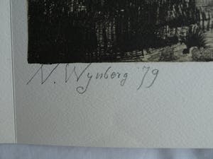 Nicolaas Wijnberg - Litho , Bomen – bijlage tijdschrift Petit No 2 - 1979 kopen? Bied vanaf 35!