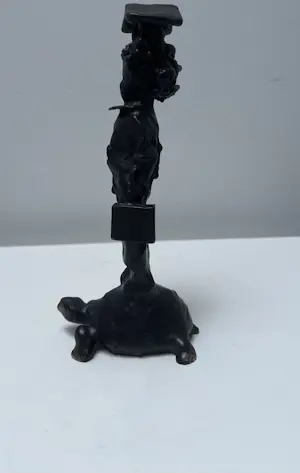 Nicolas Dings - Bronzen sculptuur | Mobile home kopen? Bied vanaf 200!