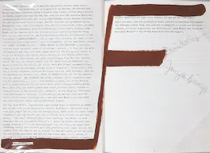 Joseph Beuys - Olieverf en potlood op papier, Das Warhol-Beuys-Ereignis - Ingelijst kopen? Bied vanaf 1!
