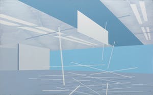 Kris van Dessel - Olieverf op doek, Space decadence (Zeer groot) kopen? Bied vanaf 100!