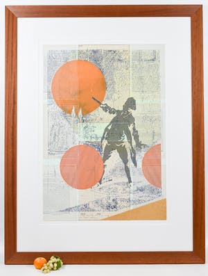 Harald Vlugt - Vaderland - Ingelijst - groot kopen? Bied vanaf 50!