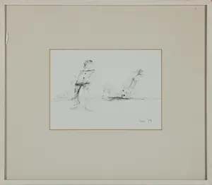 Coen Hennipman - Lot van 10 pentekeningen op papier kopen? Bied vanaf 20!