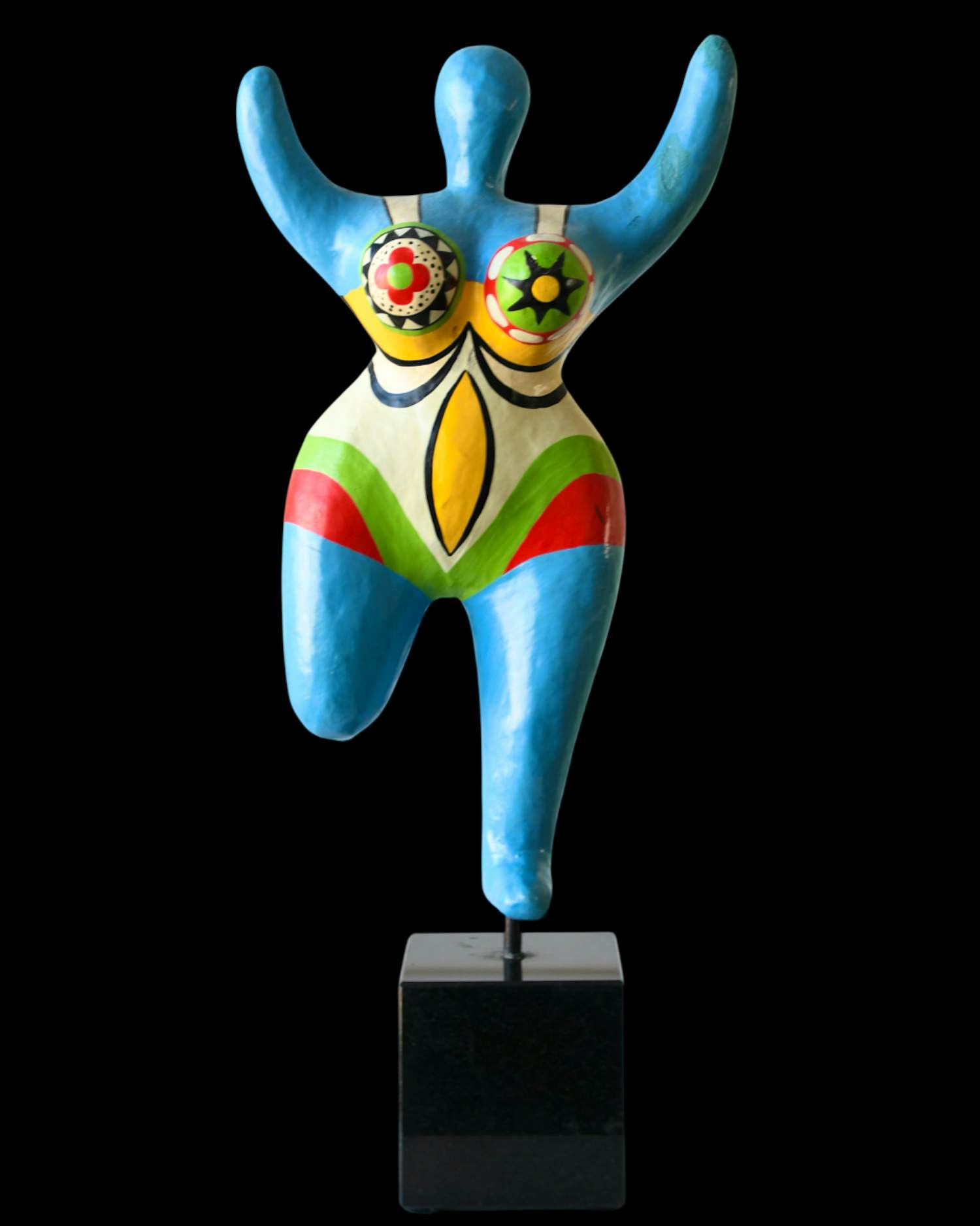 Niki de Saint-Phalle - "Nana" - Papier-maché en hand vervaardigd geschilderd kopen? Bied vanaf 285!