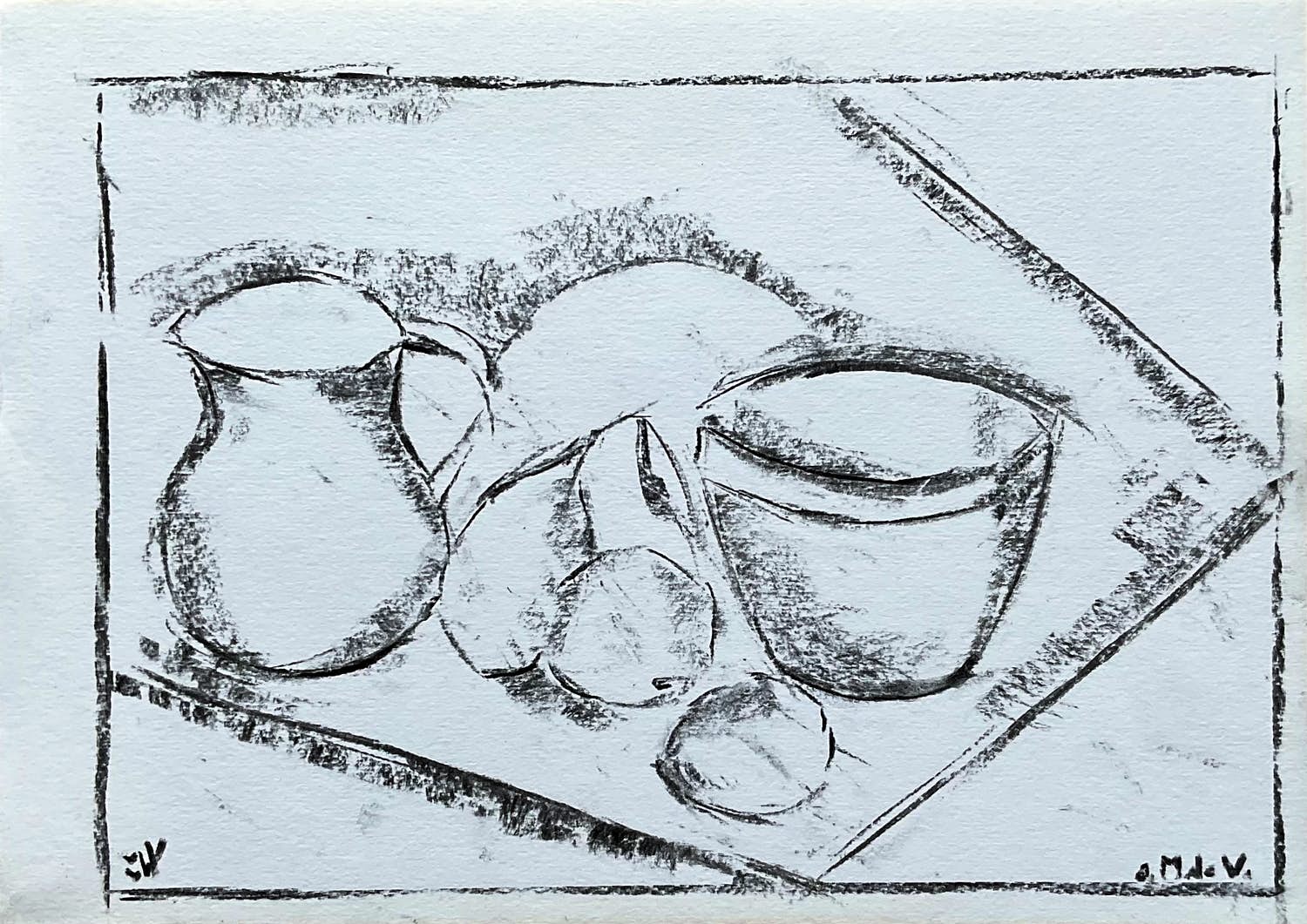 Jan Willem Versteeg - Still Life with Fruit kopen? Bied vanaf 1!