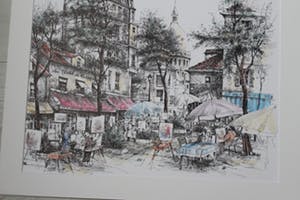 Niet of onleesbaar gesigneerd - Paris 32 kopen? Bied vanaf 1!