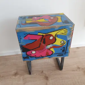 Christian van Hedel - Art Block S Blauw epoxy kopen? Bied vanaf 25!