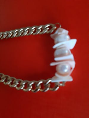 Niet of onleesbaar gesigneerd - Goud kleur Necklace met Akoya Pearl kopen? Bied vanaf 1!