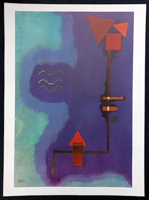 Wassily Kandinsky - Tirant sur le violet, litho kaufen? Bieten Sie von 80!