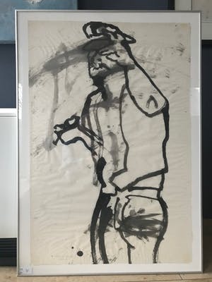 Jurjen de Haan - Prachtig uniek werk - Inkt / aquarel op papier - 1971 kaufen? Bieten Sie von 1!