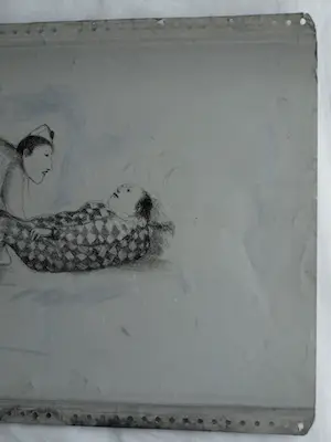 Metten Koornstra - Originele drukplaat , “Clowns” – 1967 kopen? Bied vanaf 25!