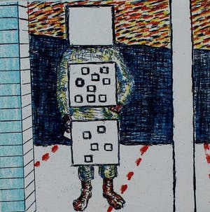 Roger Raveel - Drie etsen: "Waarom" - 2002 kopen? Bied vanaf 650!