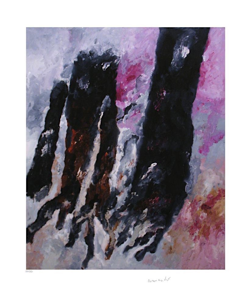 Armando - Bäume, Handgesigneerde giclée verkocht voor € 150!