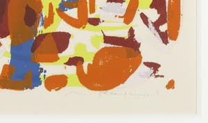 Niet of onleesbaar gesigneerd - Zeefdruk, Abstracte voorstelling kopen? Bied vanaf 1!