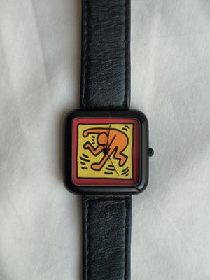 Keith Haring - Horloge “Bending Man” – in originele doosje kopen? Bied vanaf 1!