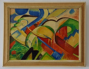 Niet of onleesbaar gesigneerd - abstracte kopen? Bied vanaf 1!