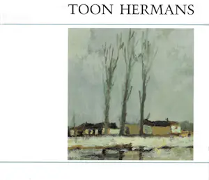 Toon Hermans - Dorp in de nacht, olieverf op doek (zeer mooi ingelijst) kopen? Bied vanaf 1695!