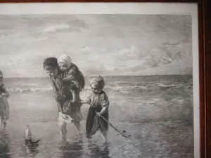 Jozef Israëls - Kinderen der zee. Groot! kopen? Bied vanaf 199!