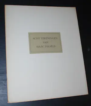 Isaac Israels - map met acht tekeningen van Isaac Israëls & 4 boeken kopen? Bied vanaf 75!