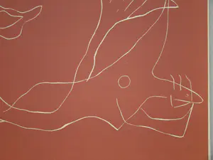 Henri Laurens - Twee Sirenes - 1938 - Originele linosnede - Gemonogrammeerd - Mourlot kopen? Bied vanaf 100!