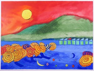 Susan Schildkamp - Zeefdruk, Schaduw Licht - Ingelijst kopen? Bied vanaf 30!