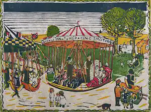 Edgard Tytgat - Edgard Tytgat (1879-1957) - Marry go round - 1919 verkauft für € 160!