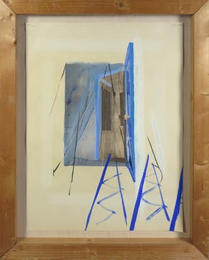 Paul Wiegerinck - Gemengde techniek op papier, kopen? Bied vanaf 1!