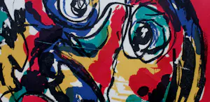 Karel Appel - Litho: Three heads kopen? Bied vanaf 495!