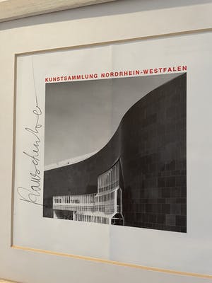 Robert Rauschenberg - Gesigneerd Tentoonstelling Programma 1987 kopen? Bied vanaf 100!