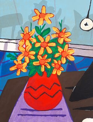 Peter Bastiaanssen - Vaas bloemen kopen? Bied vanaf 20!