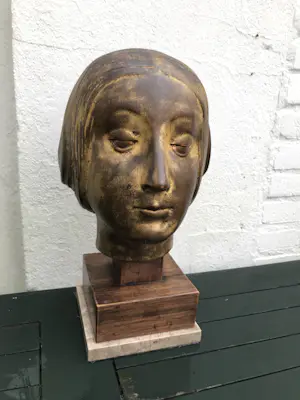 Elmar Dietz - gesigneerde houten sculptuur van Elmar Dietz kopen? Bied vanaf 300!