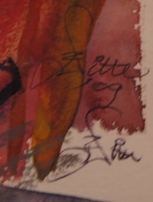 Franscz Witte - Lot van vijf werken op papier in gemengde techniek kopen? Bied vanaf 1!