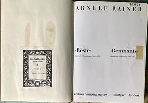 Arnulf Rainer - Ohne Titel kopen? Bied vanaf 400!