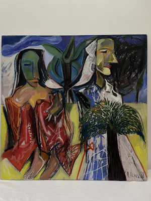 Rumen Rachev - Vrouwen in kleurrijk landschap kopen? Bied vanaf 350!