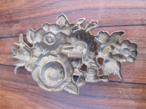 Brons (Onbekend) - Floraal bronzen ornament kopen? Bied vanaf 20!