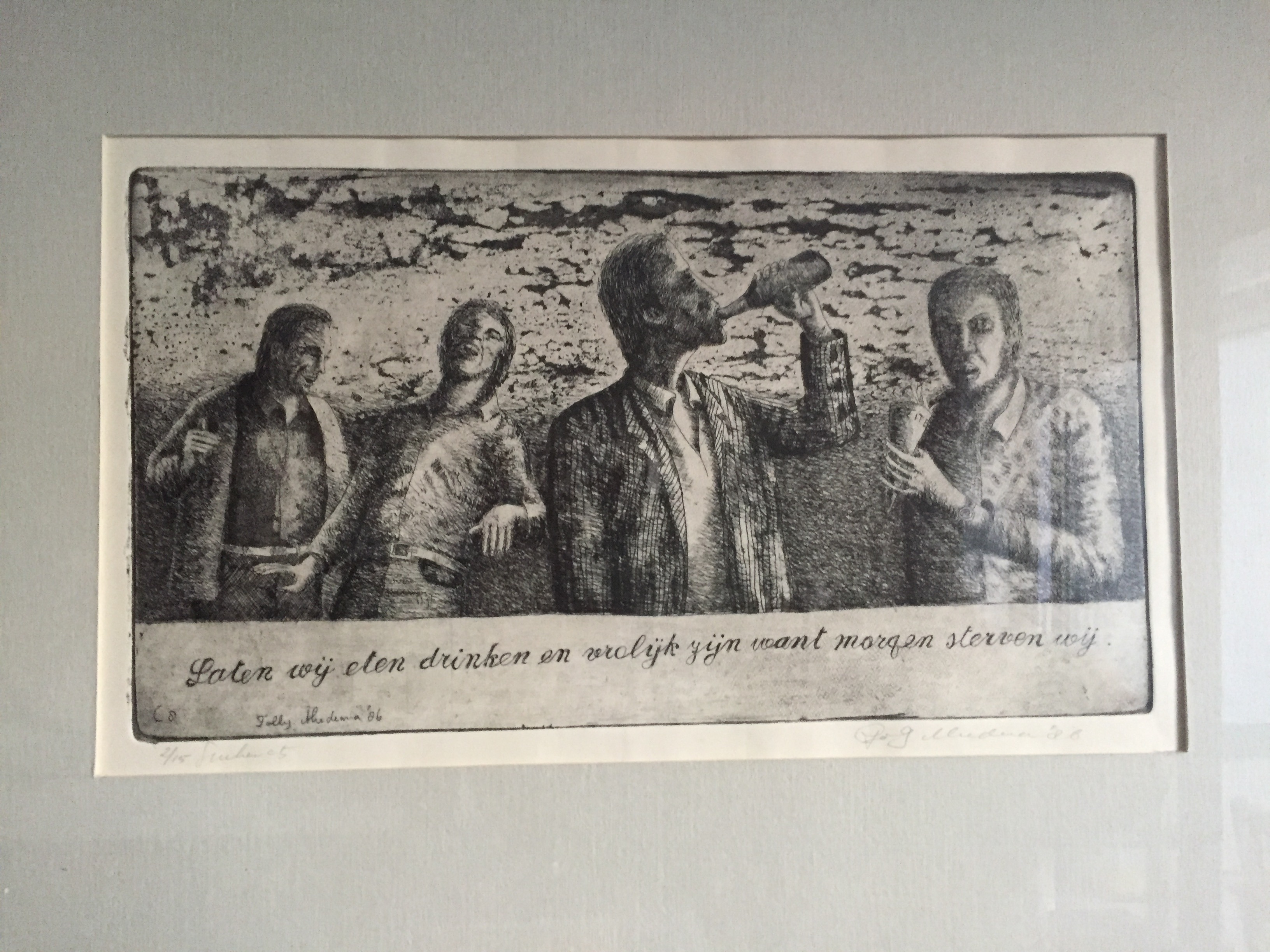 Folly Miedema - Laten we eten en drinken want morgen sterven wij kopen? Bied vanaf 1!