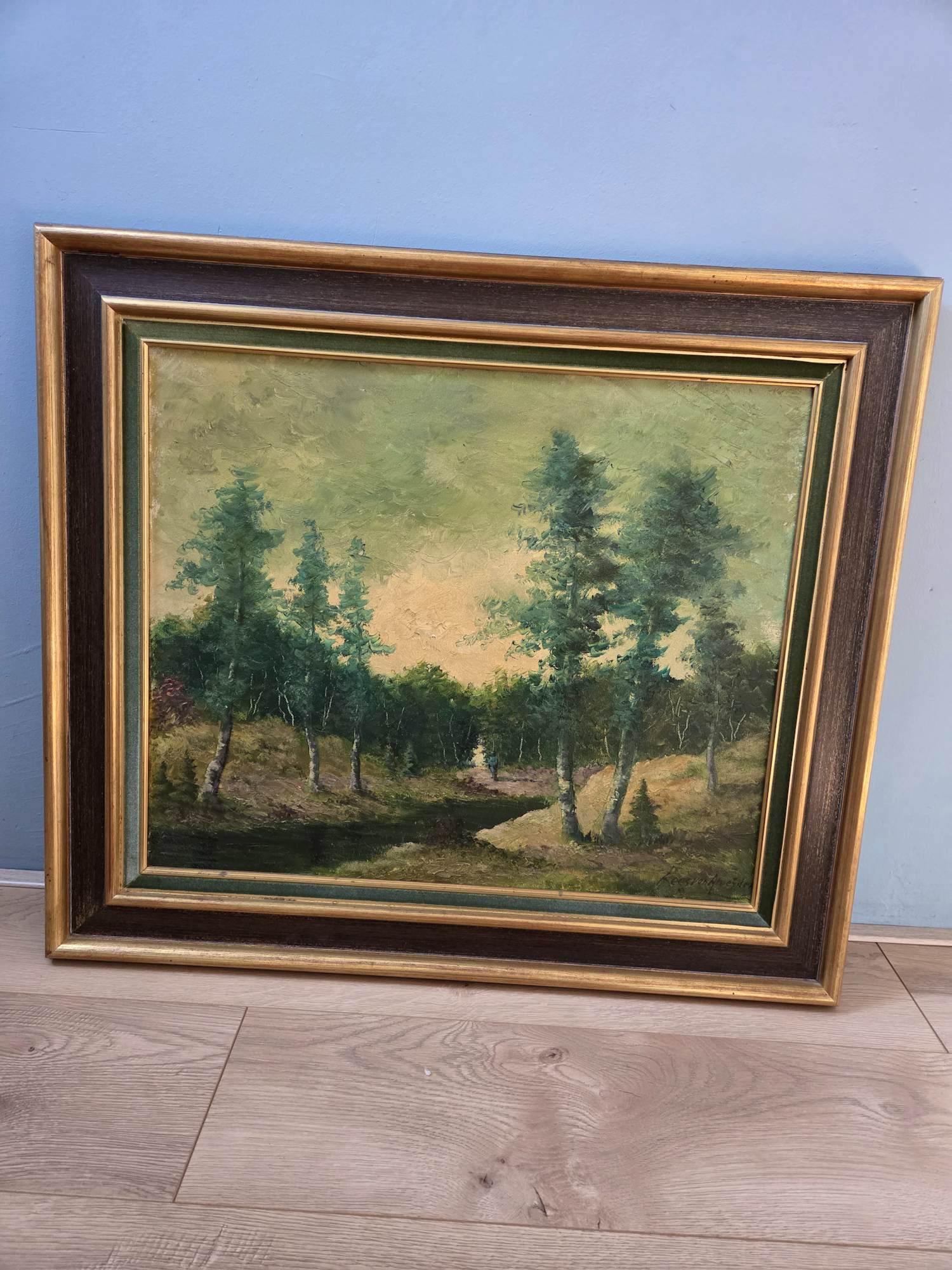 Kees van Ameijden - Boslandschap kopen? Bied vanaf 25!